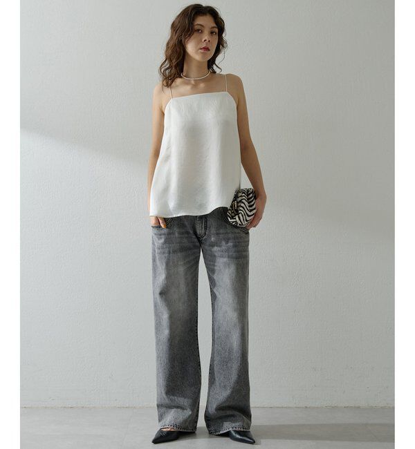  「サテンキャミソール」|シャツ・ブラウス|