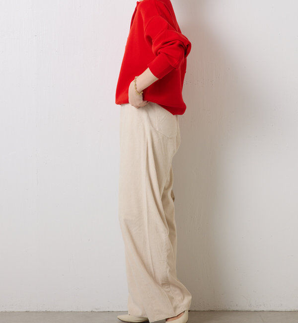  「ジップスウェットライクニット」|ニット・セーター|