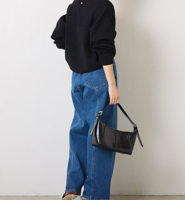  「ジップスウェットライクニット」|ニット・セーター|