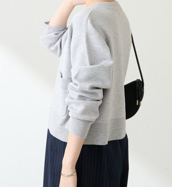  「スキッパースウェットライクカーディガン」|ニット・セーター|