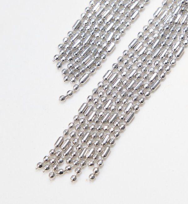  「【PAPILLONNER/パピヨネ】フリンジピアス」|リング|