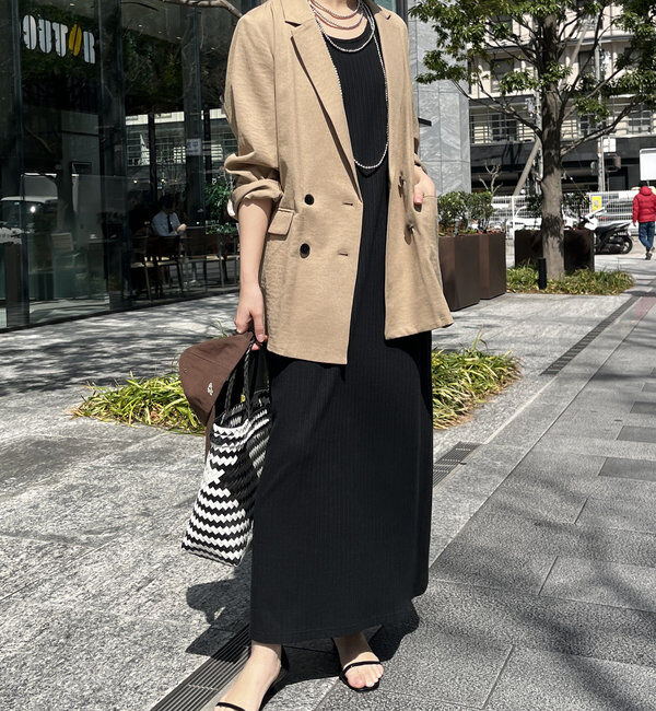  「エージングドビークロスダブルジャケット」|テーラードジャケット|