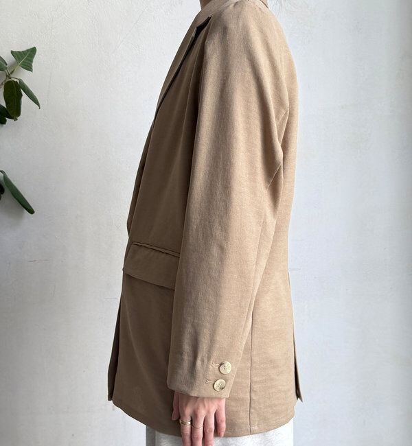  「エージングドビークロスダブルジャケット」|テーラードジャケット|