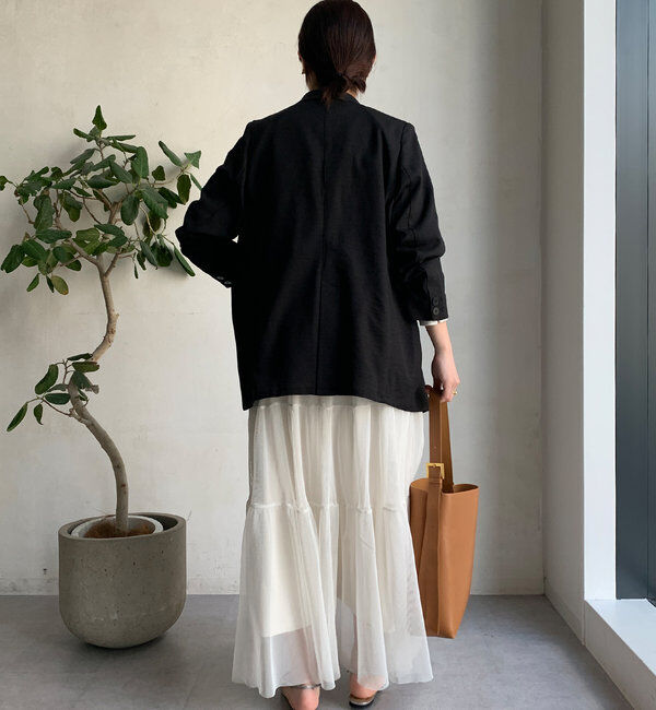  「エージングドビークロスダブルジャケット」|テーラードジャケット|