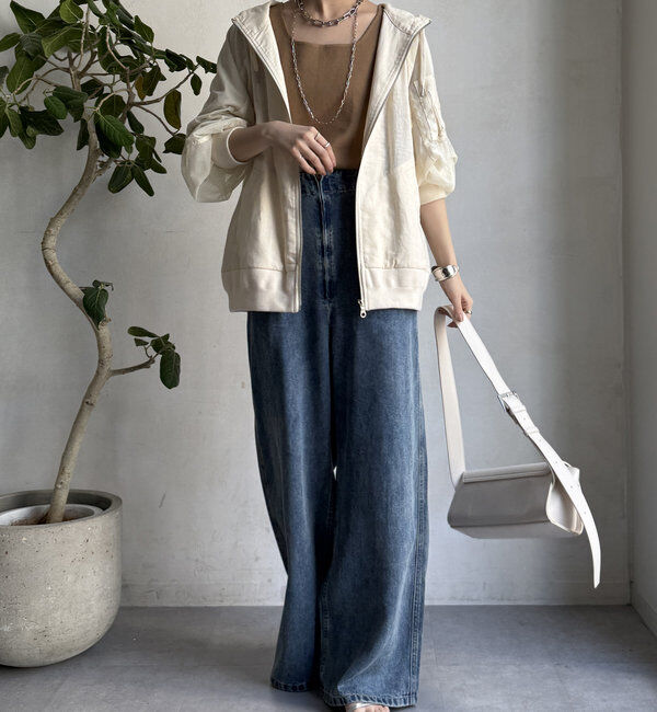  「異素材切替ブルゾン」|ブルゾン・スタジャン|