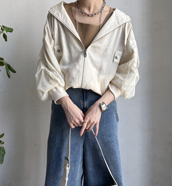  「異素材切替ブルゾン」|ブルゾン・スタジャン|