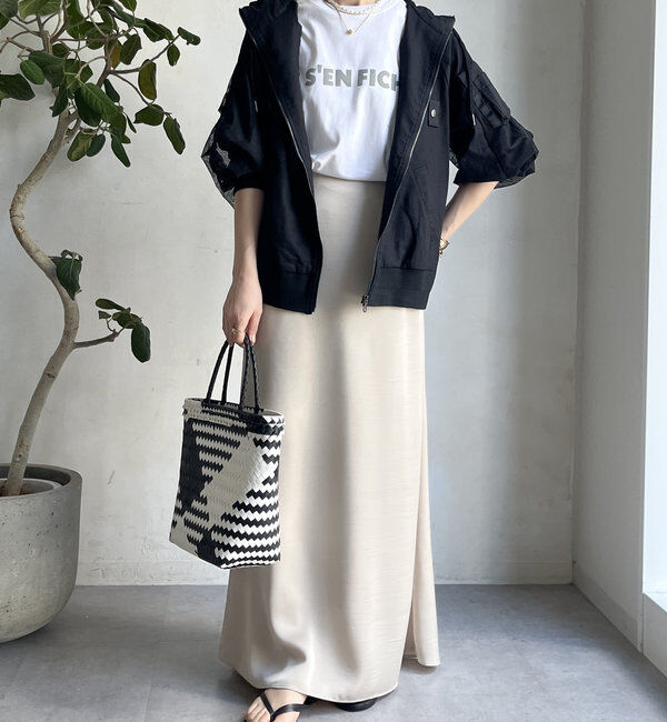  「異素材切替ブルゾン」|ブルゾン・スタジャン|