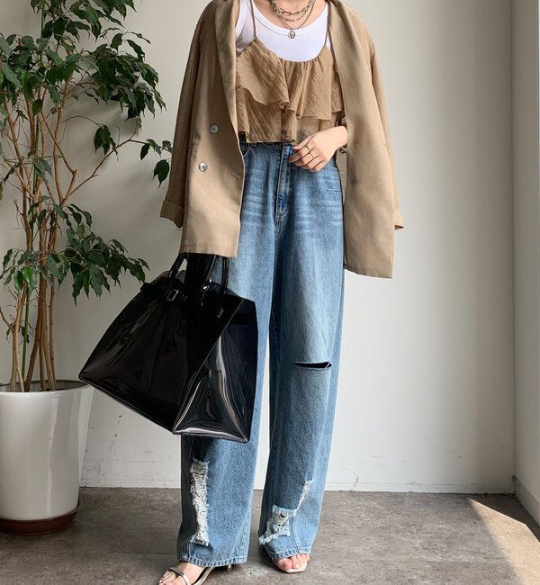  「フリルキャミセット」|Tシャツ・カットソー|