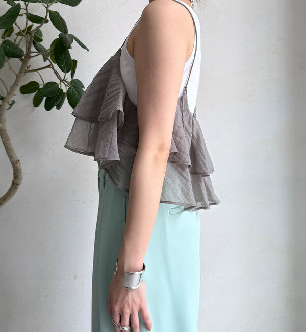  「フリルキャミセット」|Tシャツ・カットソー|