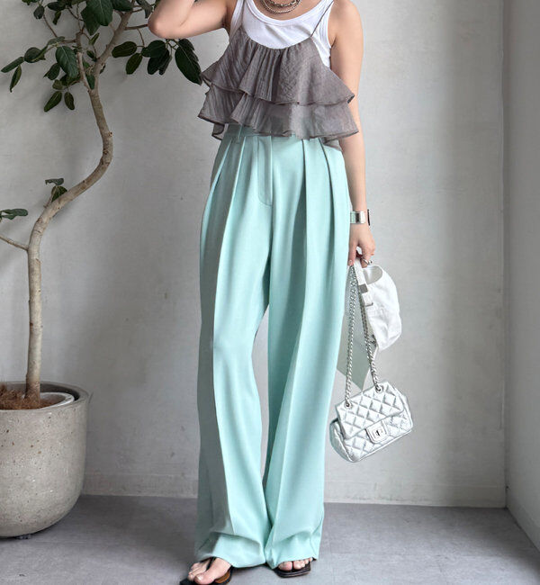  「フリルキャミセット」|Tシャツ・カットソー|