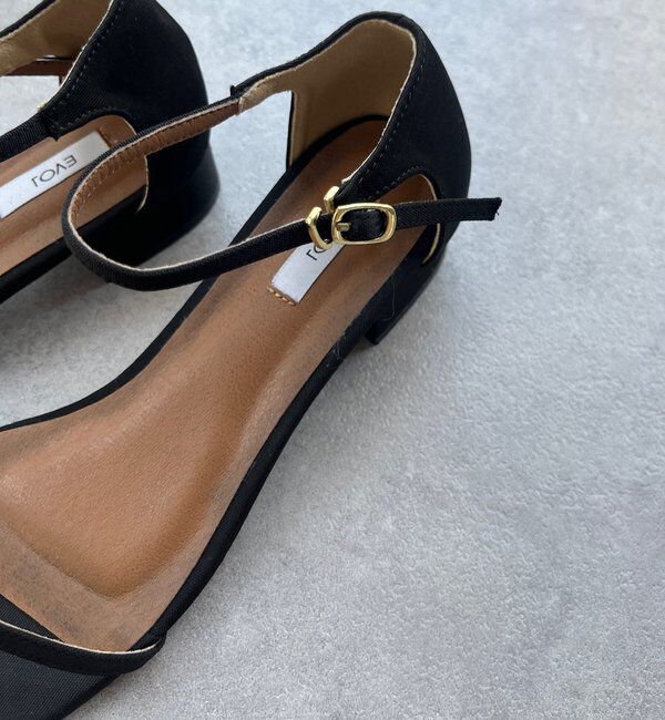  「スクエアストラップサンダル」|サンダル|