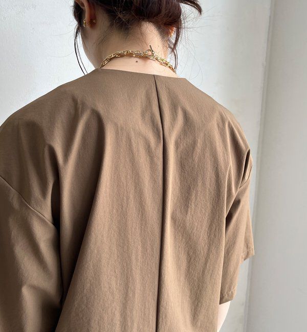  「【WEB限定】接触冷感5分袖ジャケット」|テーラードジャケット|