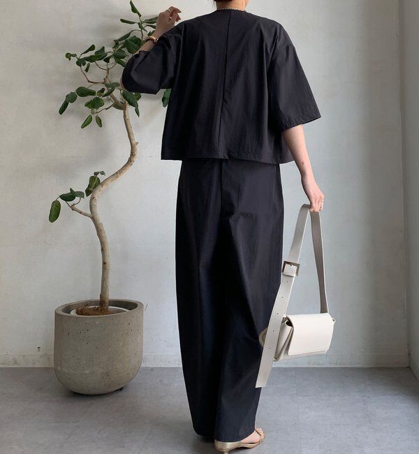  「【WEB限定】接触冷感5分袖ジャケット」|テーラードジャケット|