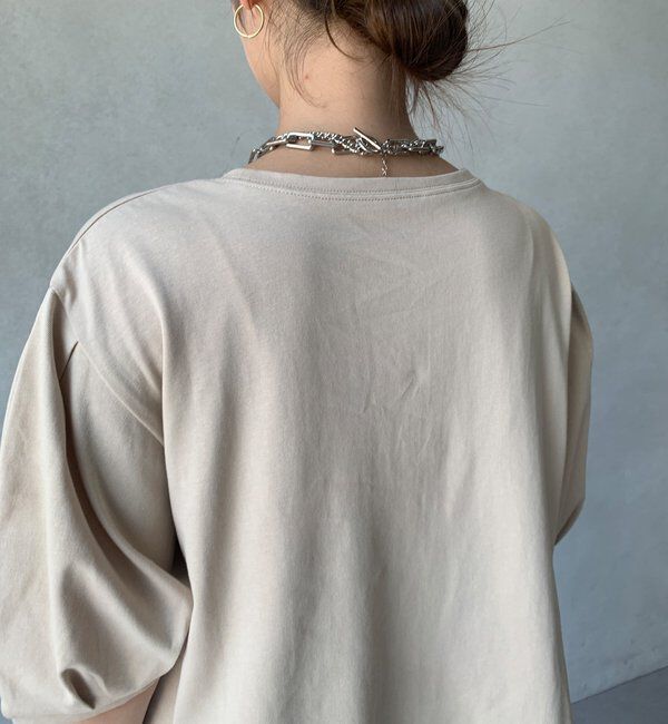  「【WEB限定】ライトドライ天竺ロゴTE」|Tシャツ・カットソー|