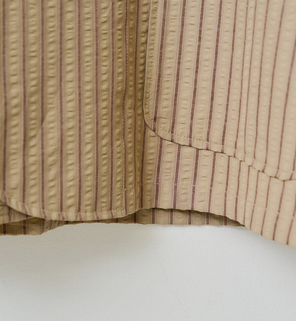  「*【WHIMSIC/SETUP対応】シアサッカーストライプダブルジャケット」|テーラードジャケット|