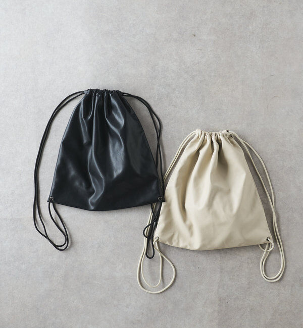  「レザーナップザック」|クラッチバッグ|