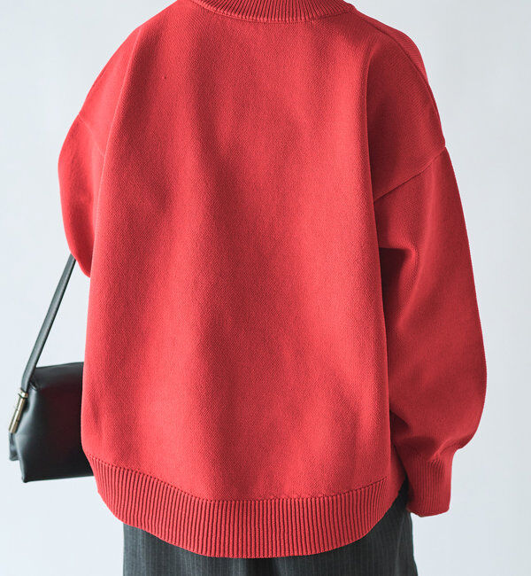  「《リラクシー・体型カバー◎》スポンジヤーンルーズニット」|ニット・セーター|