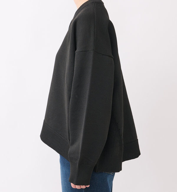  「《リラクシー・体型カバー◎》スポンジヤーンルーズニット」|ニット・セーター|