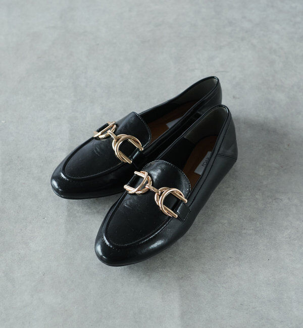  「【EVOL(イーボル)】デザインビットローファー」|その他|