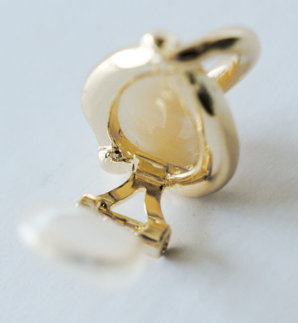  「【GOLDY(ゴールディ)】レイヤードラインイヤリング」|ブローチ・コサージュ|