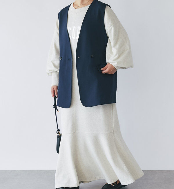  「《着方アレンジ楽しめる》前後2WAYマーメイドスウェットワンピース」|その他|