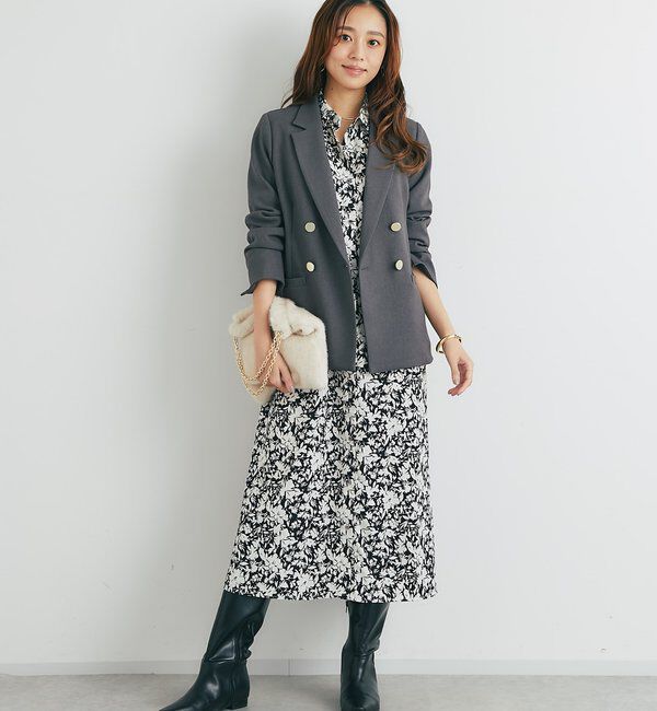  「《きちんと感◎》金釦カルゼジャケット」|その他|