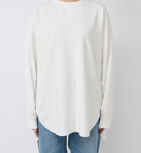  「【ウォッシャブル/しわになりにくい】カットジョーゼットプルオーバー」|Tシャツ・カットソー|