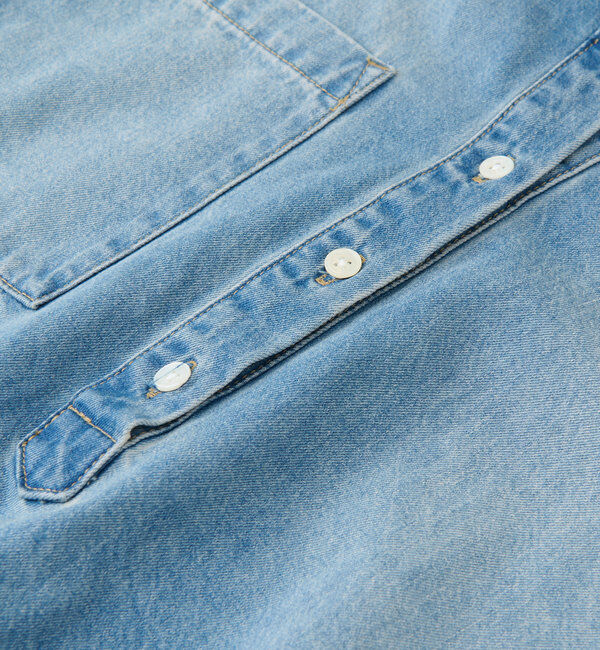  「【MONN.:.(モン)】デニムプルオーバー」|シャツ・ブラウス|