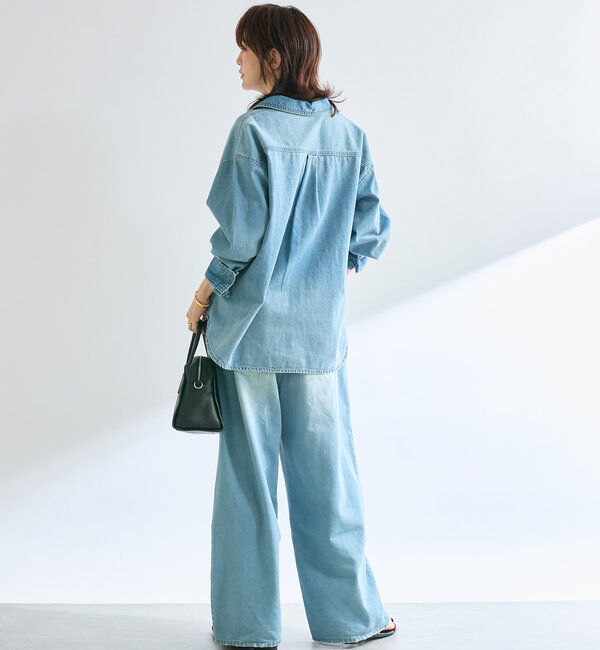  「【MONN.:.(モン)】デニムプルオーバー」|シャツ・ブラウス|