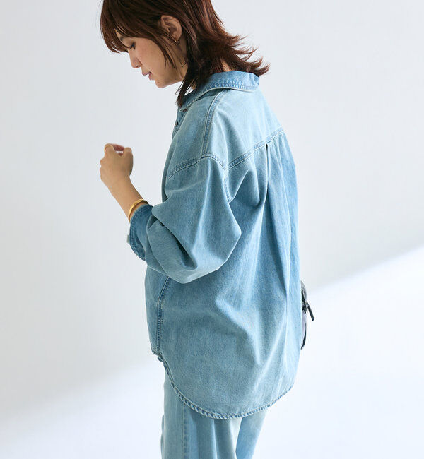  「【MONN.:.(モン)】デニムプルオーバー」|シャツ・ブラウス|