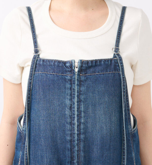  「【シーズン問わず使える】デニムサロペット」|ワンピース|