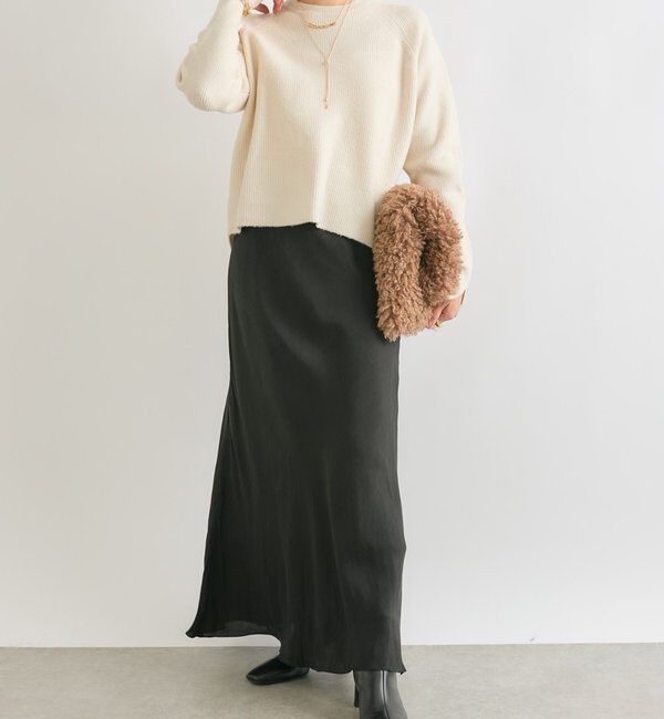  「【インフルエンサーコラボカラー登場！】アームウォーマーニット」|ニット・セーター|