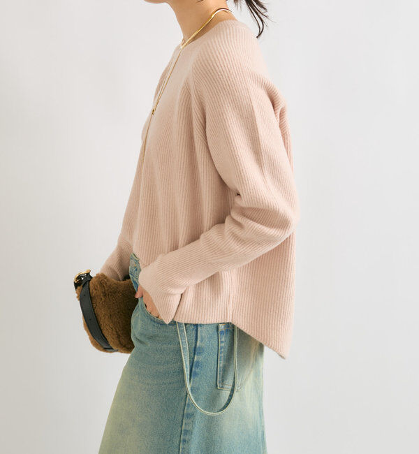  「【インフルエンサーコラボカラー登場！】アームウォーマーニット」|ニット・セーター|