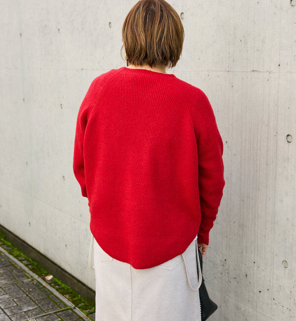  「【インフルエンサーコラボカラー登場！】アームウォーマーニット」|ニット・セーター|