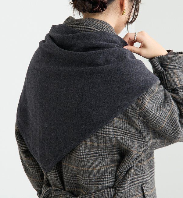  「【新色追加/リバイバル】【MONN.:.(モン)】サンカクストール」|ストール|