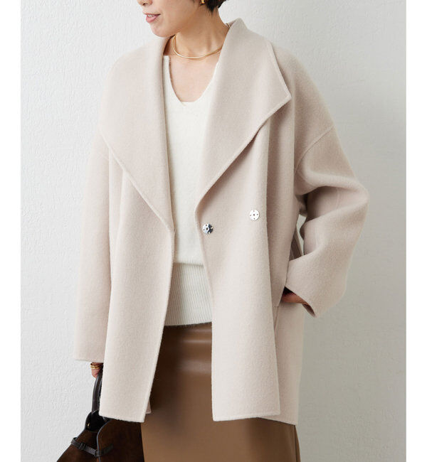  「ダブルフェイスショートコート」|その他|