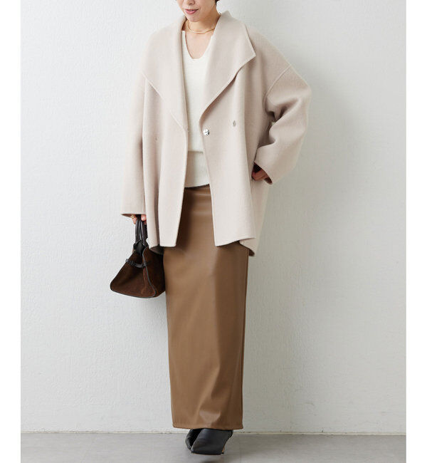  「ダブルフェイスショートコート」|その他|