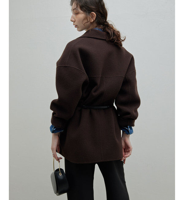  「ダブルフェイスショートコート」|その他|