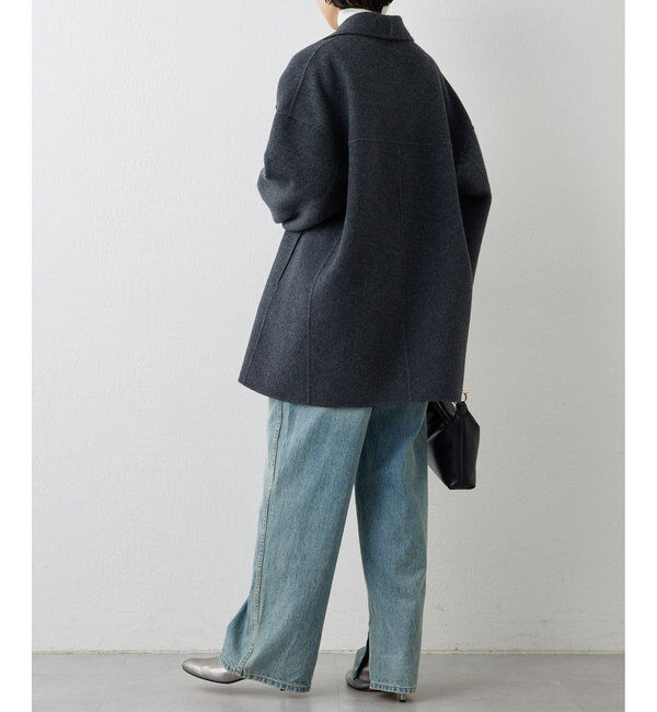  「ダブルフェイスショートコート」|その他|