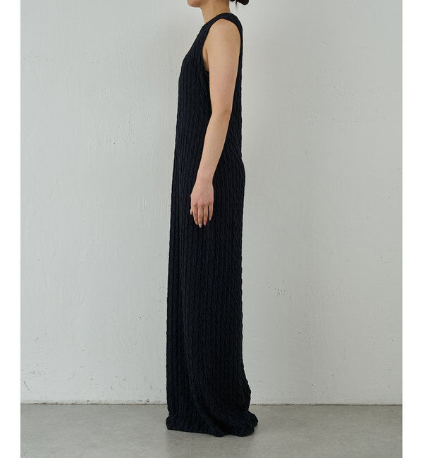  「【PEAS】ジャガードノースリカットワンピース」|ワンピース|