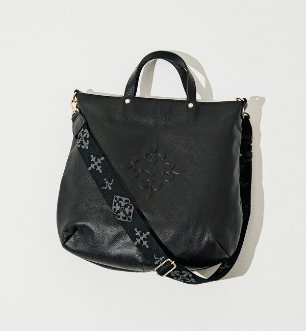  「エンボスモノグラム 2WAYトートバッグ」|トートバッグ|