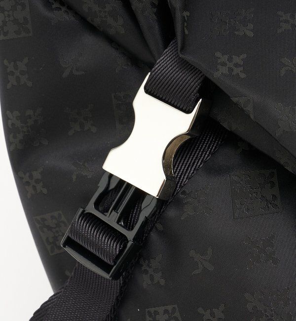  「ナイロンジャガードメタルバックルショルダーバッグ L」|ショルダー・メッセンジャー|