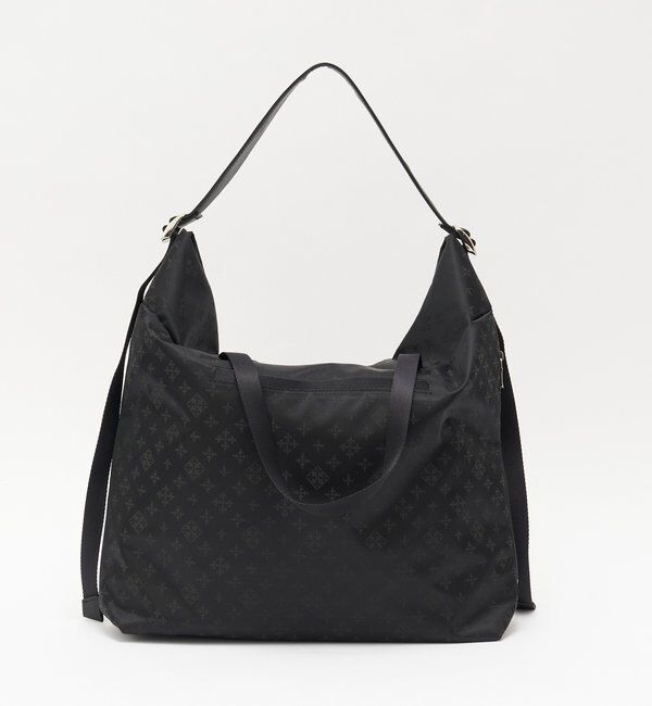  「ナイロンジャガードメタルバックルショルダーバッグ L」|ショルダー・メッセンジャー|