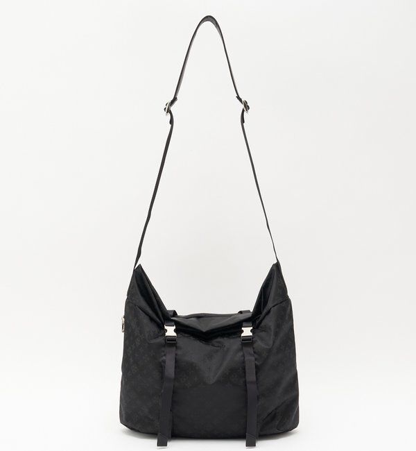  「ナイロンジャガードメタルバックルショルダーバッグ L」|ショルダー・メッセンジャー|