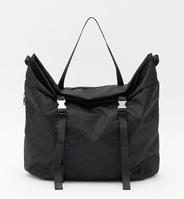  「ナイロンジャガードメタルバックルショルダーバッグ L」|ショルダー・メッセンジャー|