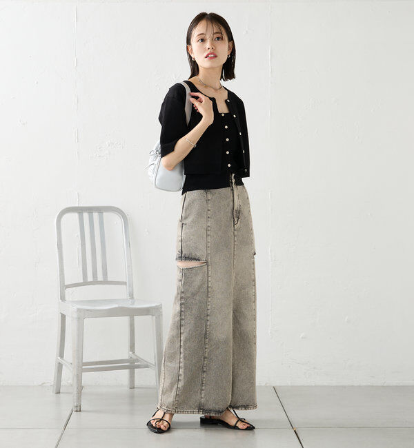  「カットアウトスカート」|スカート|