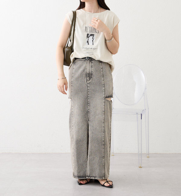  「カットアウトスカート」|スカート|