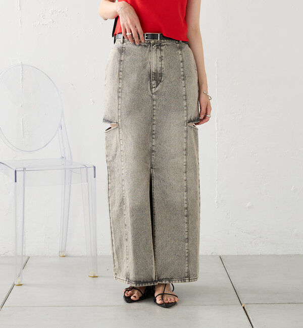  「カットアウトスカート」|スカート|