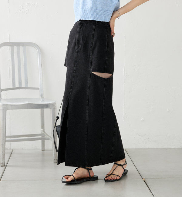  「カットアウトスカート」|スカート|