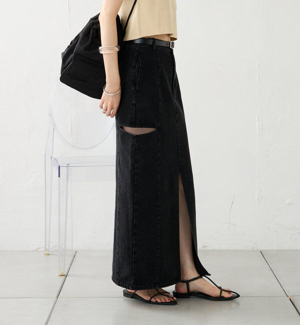  「カットアウトスカート」|スカート|